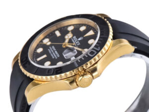 Yacht-Master Yellow Gold on Oysterflex with Black Dial (42mm) 1